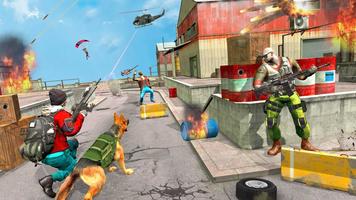 Army Dog FPS shooting game تصوير الشاشة 1