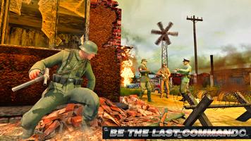 Poster World War Survival Heroes:WW2 FPS Shooting Games