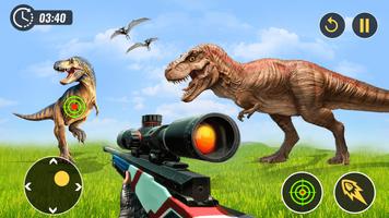 Wild Dino Animal Zoo Hunter ảnh chụp màn hình 1