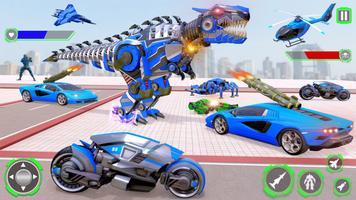 Dino Car Robot: Robot Games ảnh chụp màn hình 1