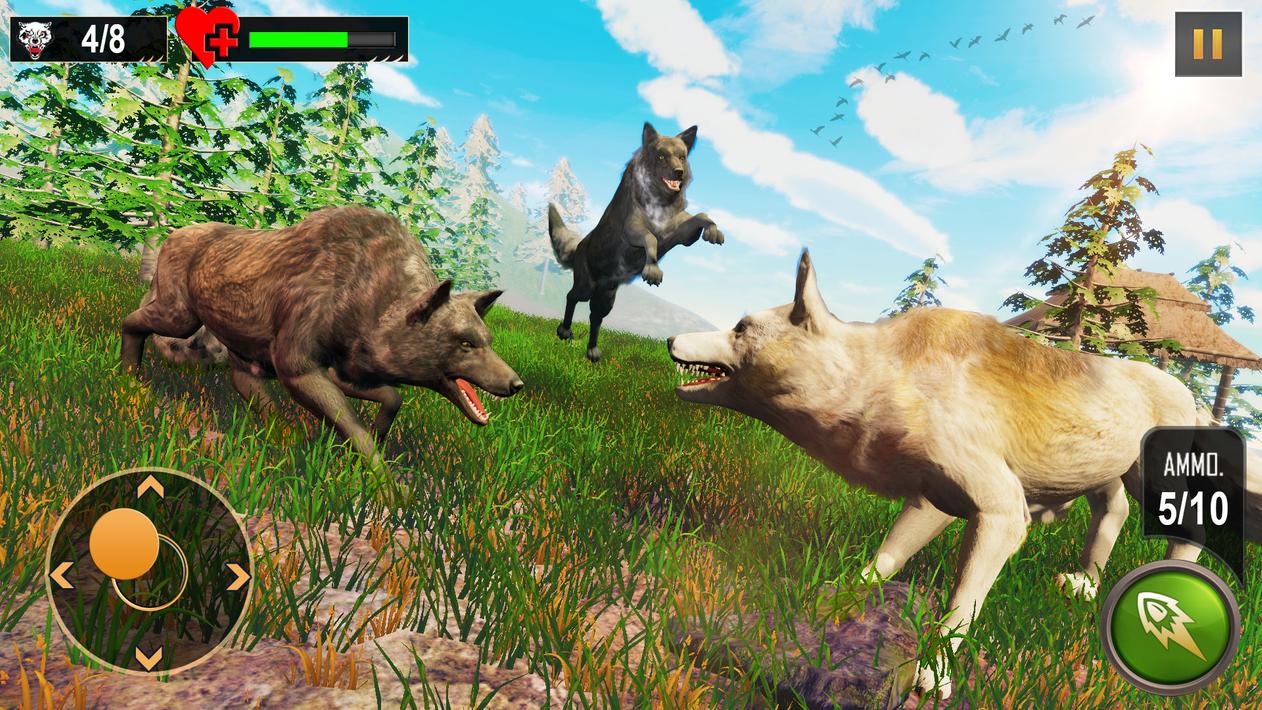 Wild Wolf Hunting Adventure Animal Shooting Game for Android APK