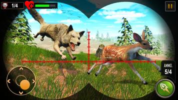 Wild Wolf Hunting Zoo Hunter ảnh chụp màn hình 1