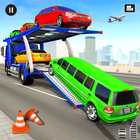 Grand Car Transport : US Truck Driving Games icône