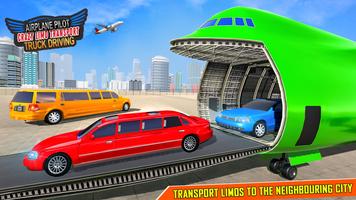Grand Car Transport : US Truck Driving Games capture d'écran 3