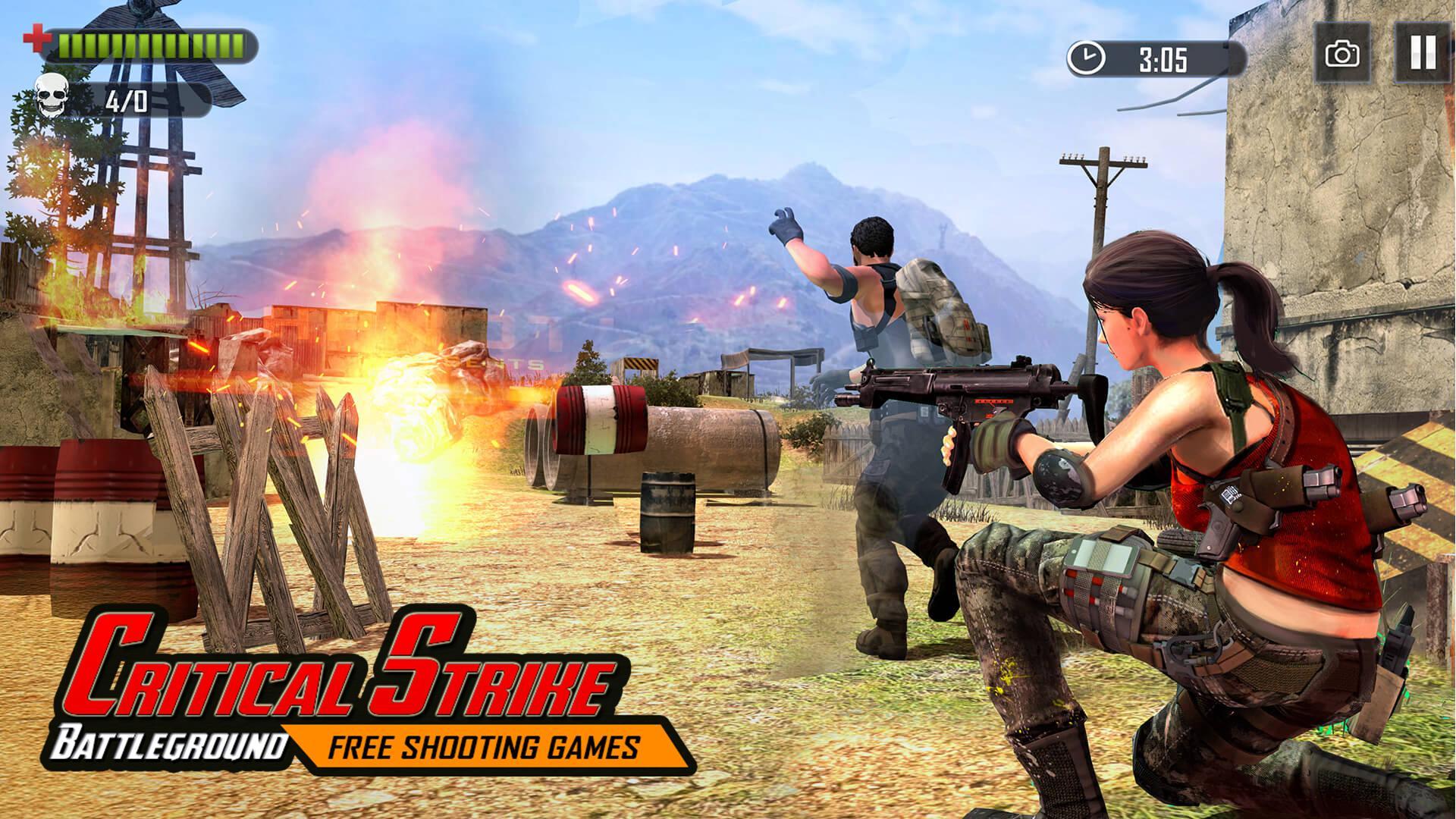 Battleground Fire Free Shooting Games 2020 For Android Apk
