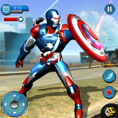 Download  Flying Robot Captain Hero City Survival Mission 