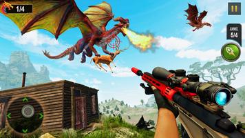 Flying Dragon Hunting Simulator Games screenshot 2