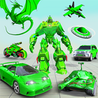 Flying Dragon Transform Robot ไอคอน