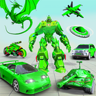 Flying Dragon Transform Robot أيقونة