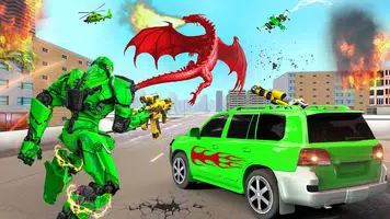 Flying Dragon Transform Robot ảnh chụp màn hình 4