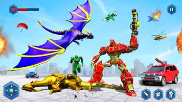 Flying Dragon Transform Robot syot layar 2