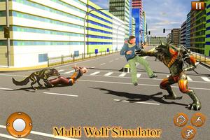 Multi Wolf Robot Transform Hero vs Robot Villains poster
