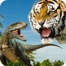 Wild Tiger vs Dinosaur: Adventure Fight APK