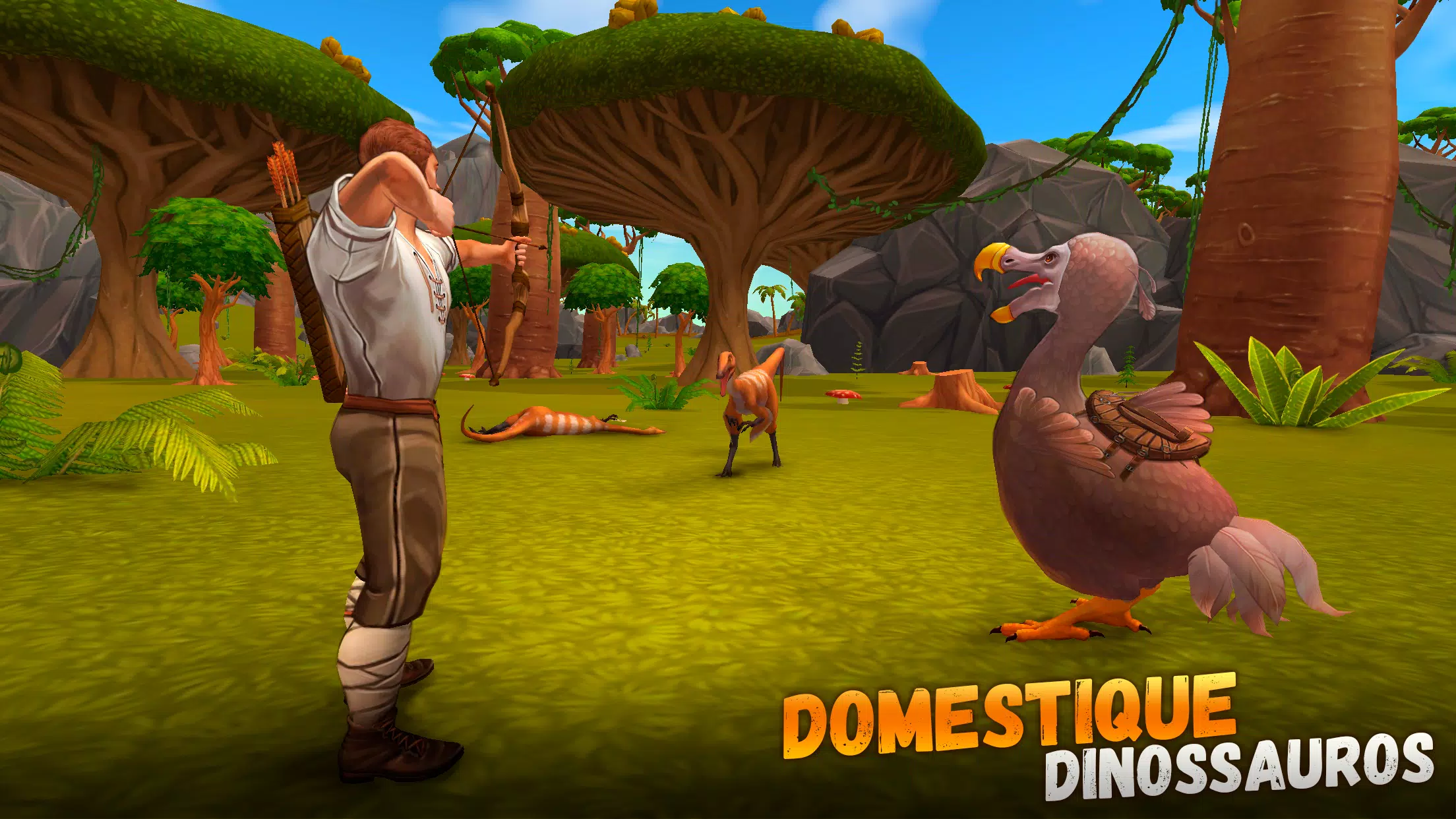 Download do APK de Ilha de sobrevivência de dinossauro - The Craft para  Android