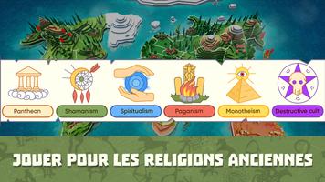 Religion Inc. Dieu Simulator. Affiche