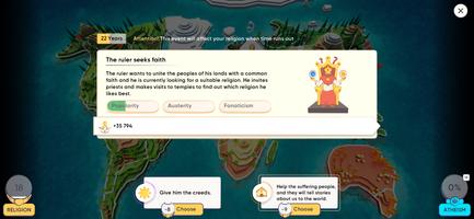 Religion Inc. God Simulator ảnh chụp màn hình 1