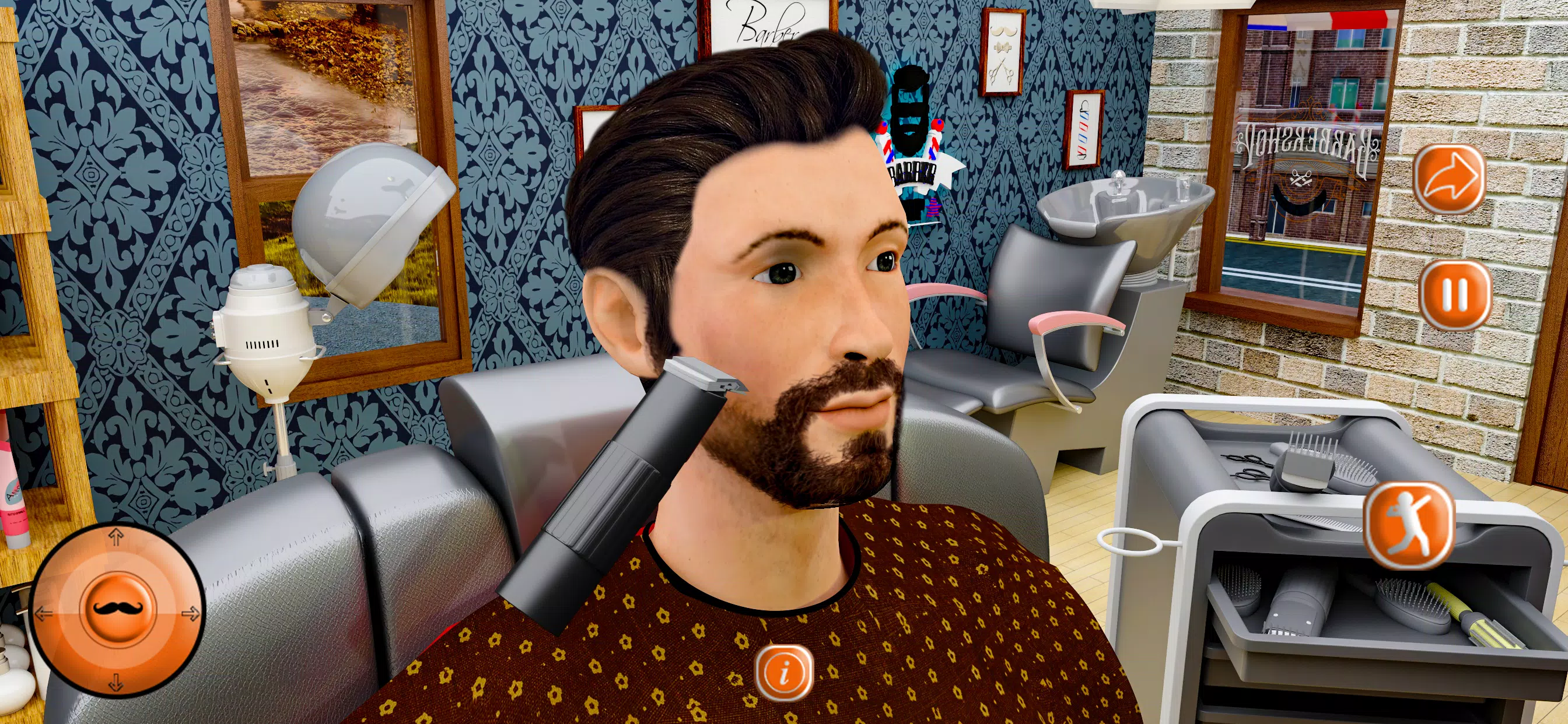 Hair Salon Fun Game: Barber Shop Hair Cutting Games::Appstore for  Android
