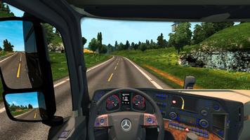 Game Simulator Truk Amerika poster