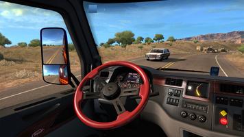 American Truck Simulator Games Affiche