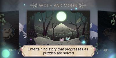 Wolf And Moon : Sudoku plakat