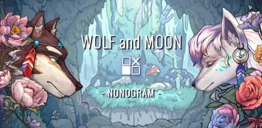 Wolf And Moon : Nonogram