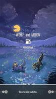 Poster Il lupo e la luna : Nonogramma