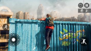 Going Up Parkour Rooftop 3D ảnh chụp màn hình 3