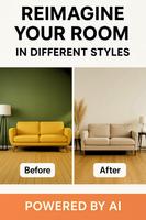 AI Room Design – Home Styler スクリーンショット 1