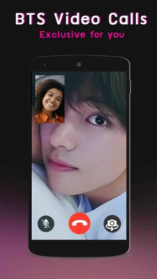 Скачать BTS Fake call Chat APK для Android Скачать BTS Fake call Chat APK для Android