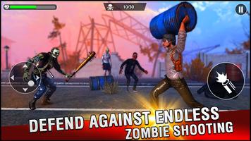zombi feu jeu gratuit : vrais jeux de zombi capture d'écran 1
