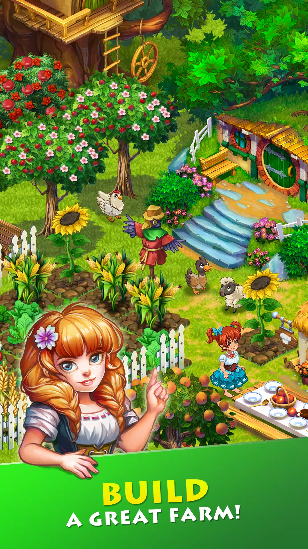 Farmdale - fazenda da família mágica - Baixar APK para Android