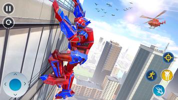 Super Robot Spider Hero Games capture d'écran 2