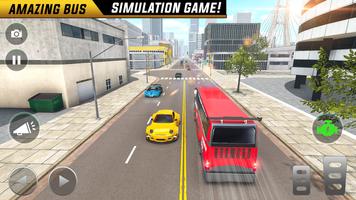 Driving Bus Simulator Games 3D screenshot 1