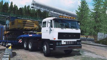 Euro Construction Transport Truck Simulator captura de pantalla 1