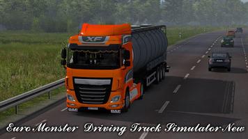 Euro Monster  Driving Truck Simulator New capture d'écran 3