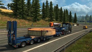 Euro Truck Boat Cargo Driving Simulator 2020 постер