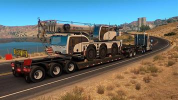 Euro Truck Boat Cargo Driving Simulator 2020 imagem de tela 2