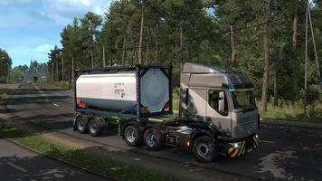 Real Euro Truck Simulator New captura de pantalla 1