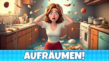 Manor Cafe: 3-Gewinnt-Spiele Plakat