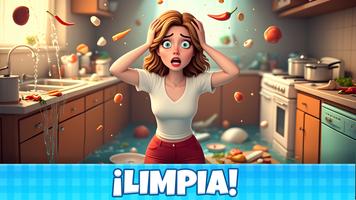 Manor Cafe: juegos de unir 3 Poster