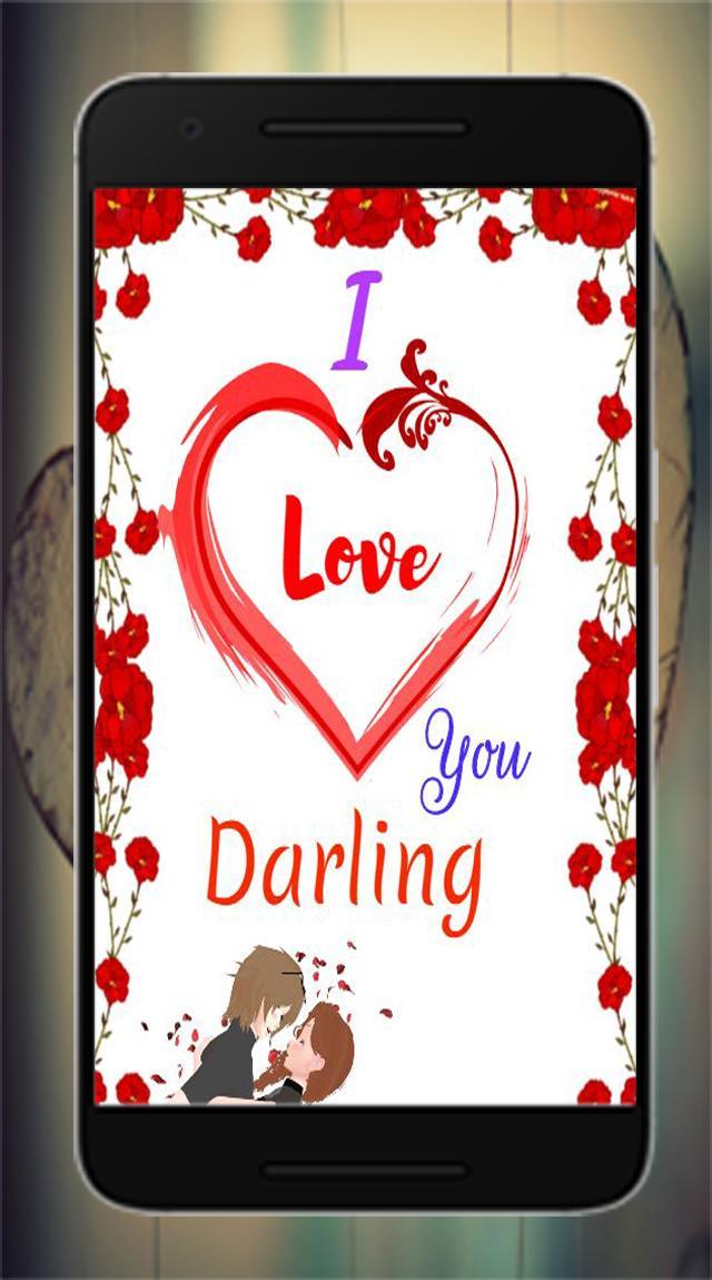 i love you and love you darling HD Wallpaper APK voor Android Download