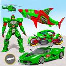 Robot juego de tiburones 3d APK