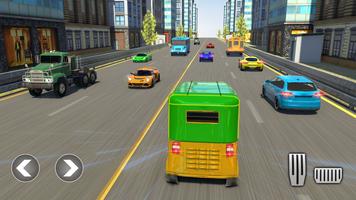 Modern Tuk Tuk Driving Games الملصق