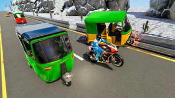Modern Tuk Tuk Driving Games تصوير الشاشة 2