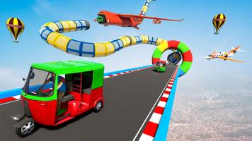 Modern Tuk Tuk Auto Stunt Game تصوير الشاشة 2