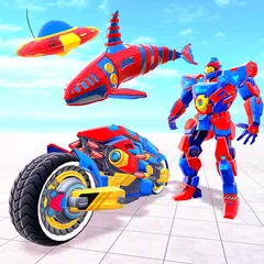 Скачать Whale Robot Transforming Games XAPK