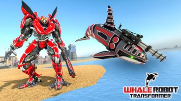 Whale Robot Transforming Games capture d'écran 3