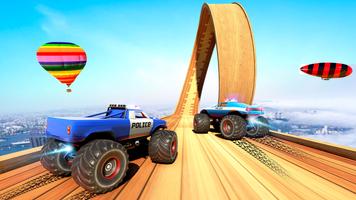 Crazy Car Stunt - Mega ramps poster