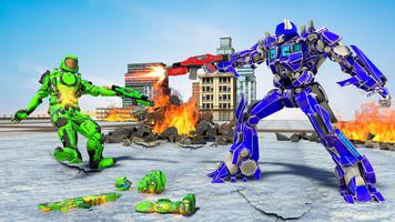 Frozen City Police Hero Robot الملصق