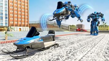 Frozen City Police Hero Robot تصوير الشاشة 2